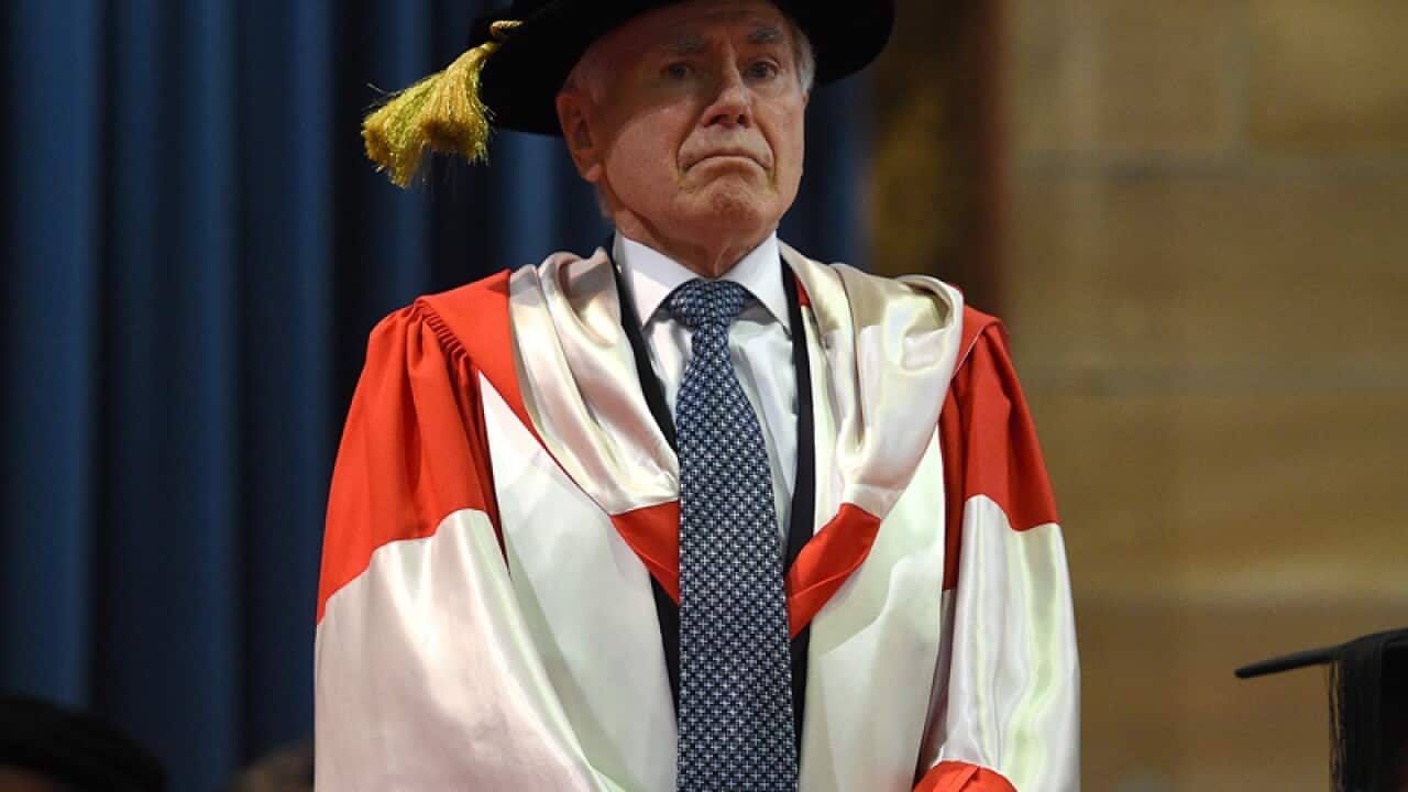 Former prime minister John Howard
