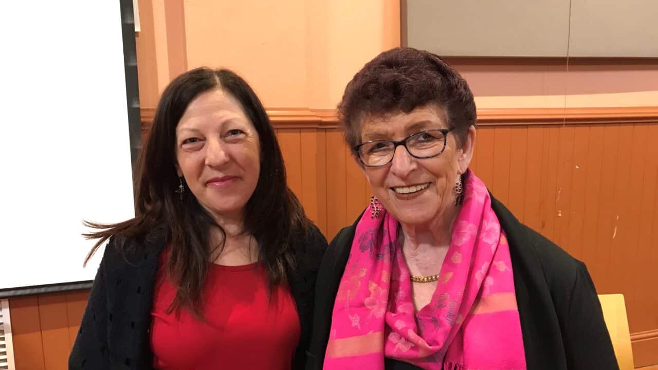 Angela McFarlane and Paulien George
