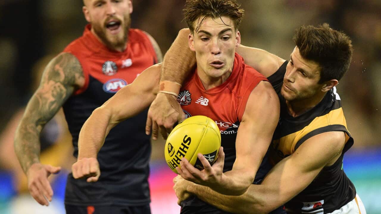 Jack Viney of the Demons