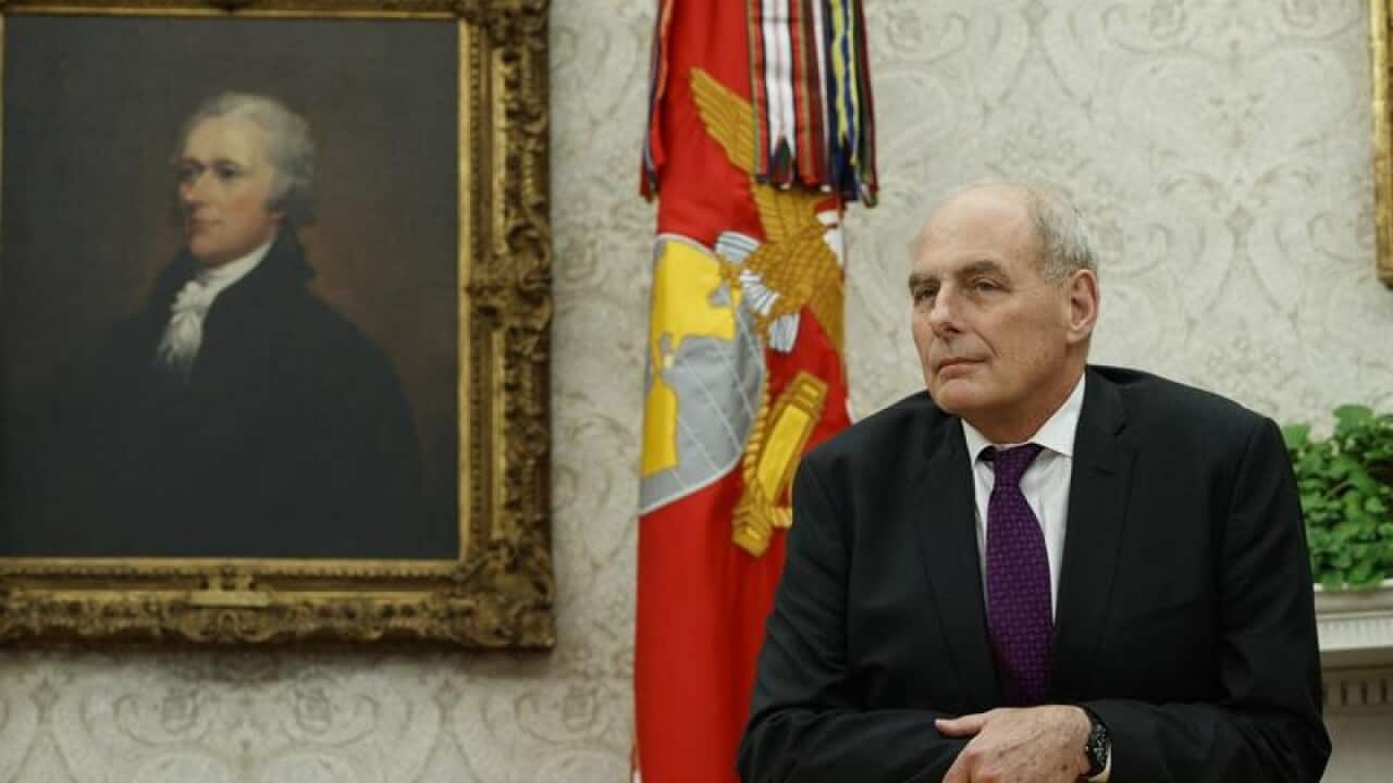 A file image of Chief of Staff John Kelly
