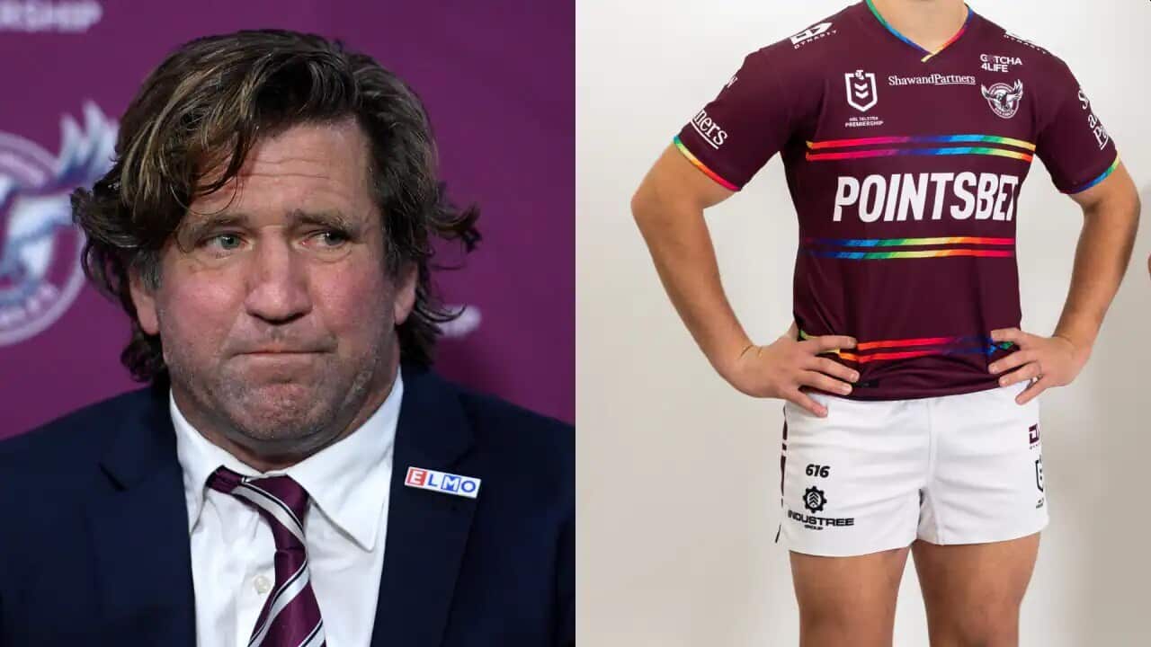 Manly Sea Eagles coach Des Hasler has apologised for the club's failure to execute the pride jersey without consulting with the team's players.