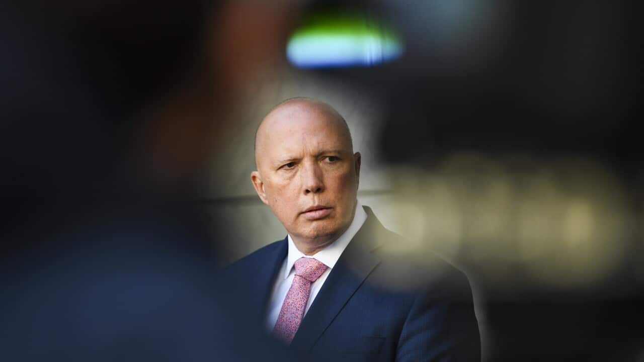 Home Affairs Minister Peter Dutton