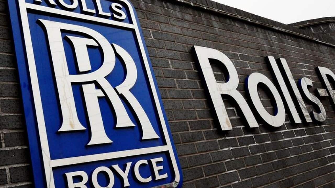 Rolls-Royce sign