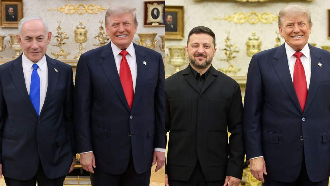 Trump's meetings with Benjamin Netanyahu and Volodymyr Zelenskyy