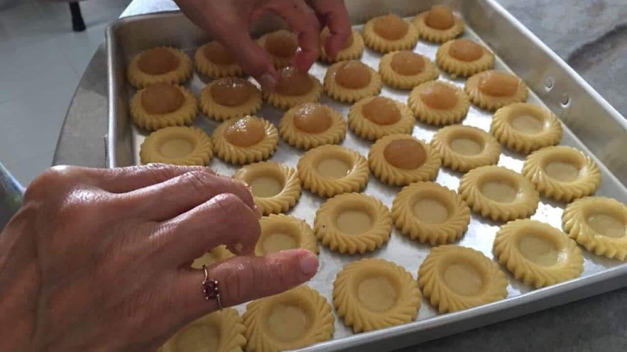 Malaysian pineapple tarts