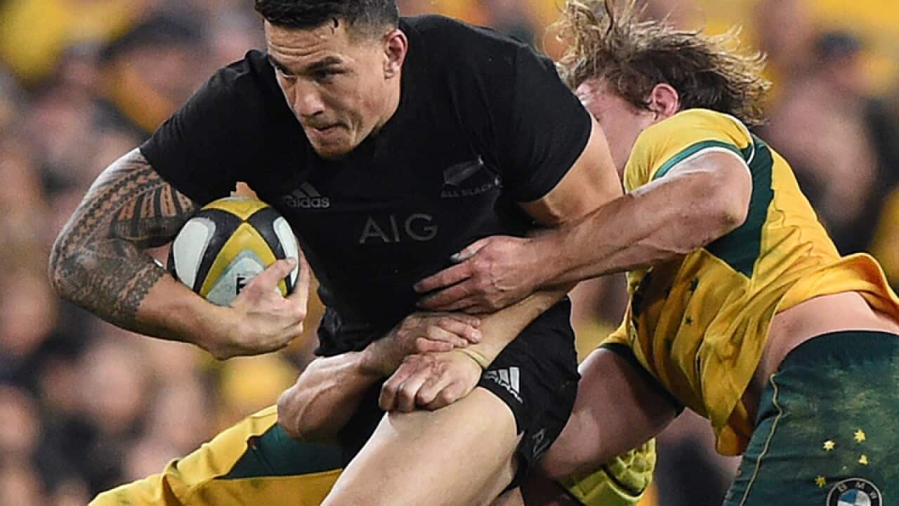All Blacks player Sonny Bill Williams