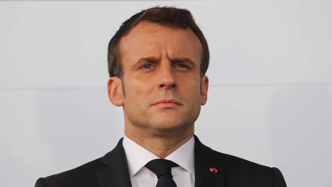 France's President Emmanuel Macron.