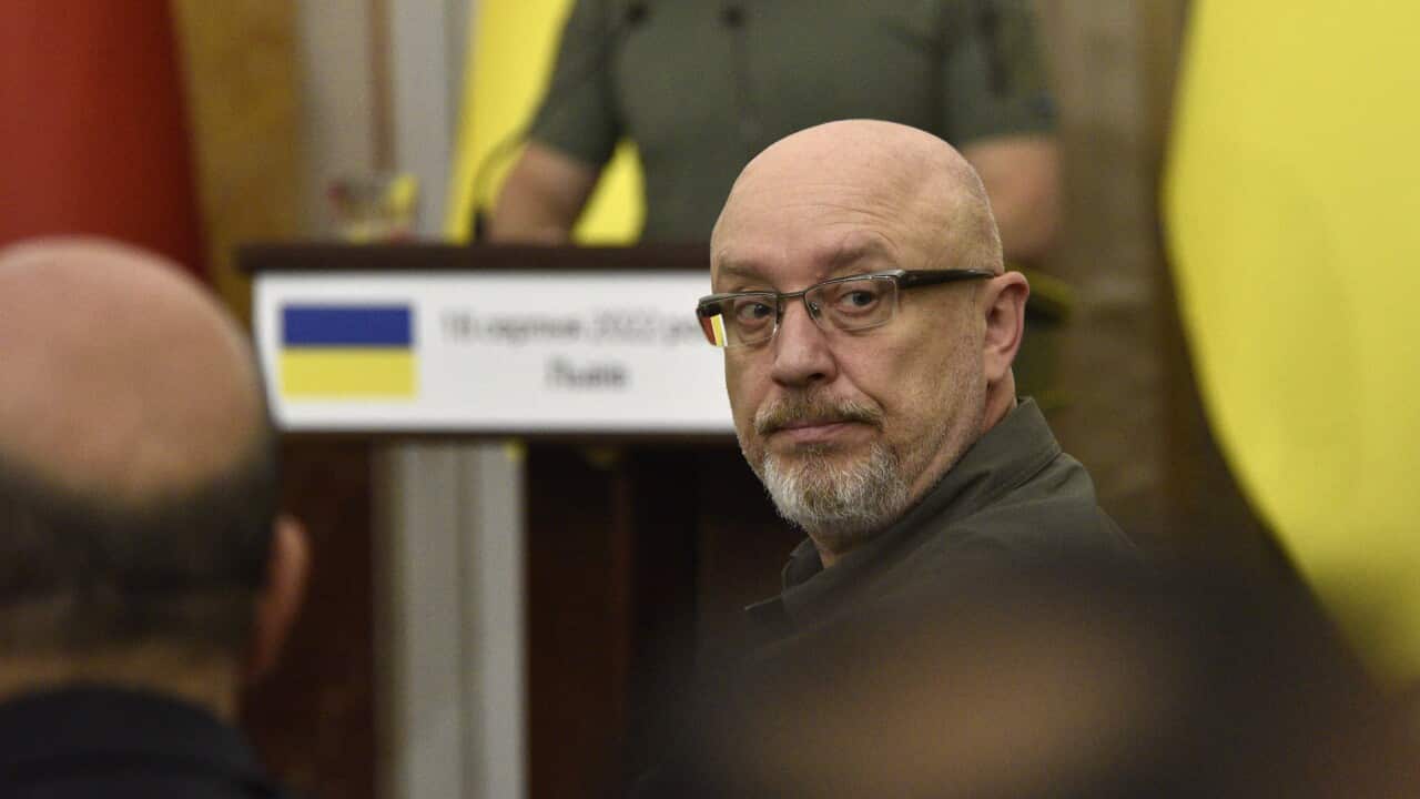 Press conference of Ukrainian, Turkish Presidents and UN Secretary-General in Lviv