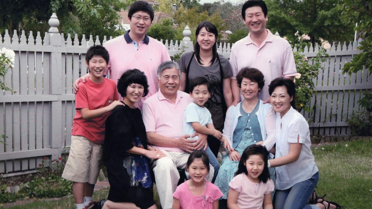 Dongup Kim and sons Jangyol's and Jaeyol’s family