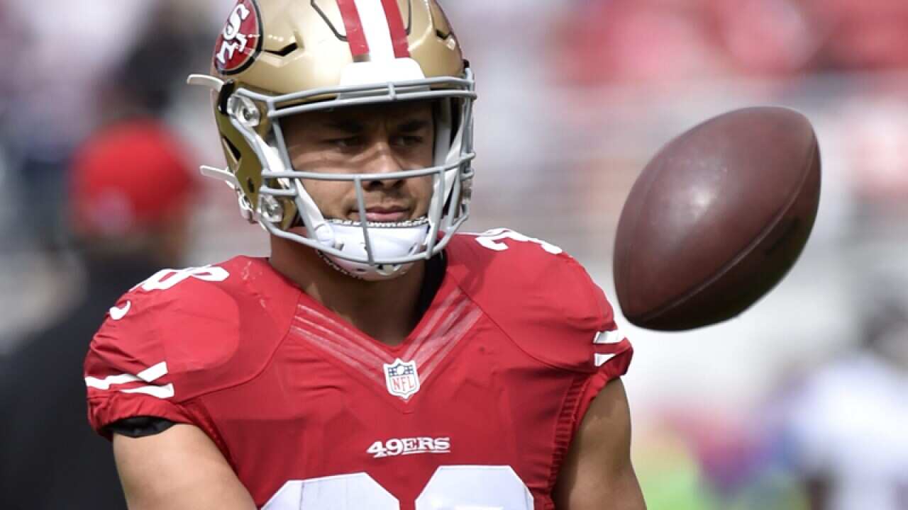 San Francisco 49ers running back Jarryd Hayne