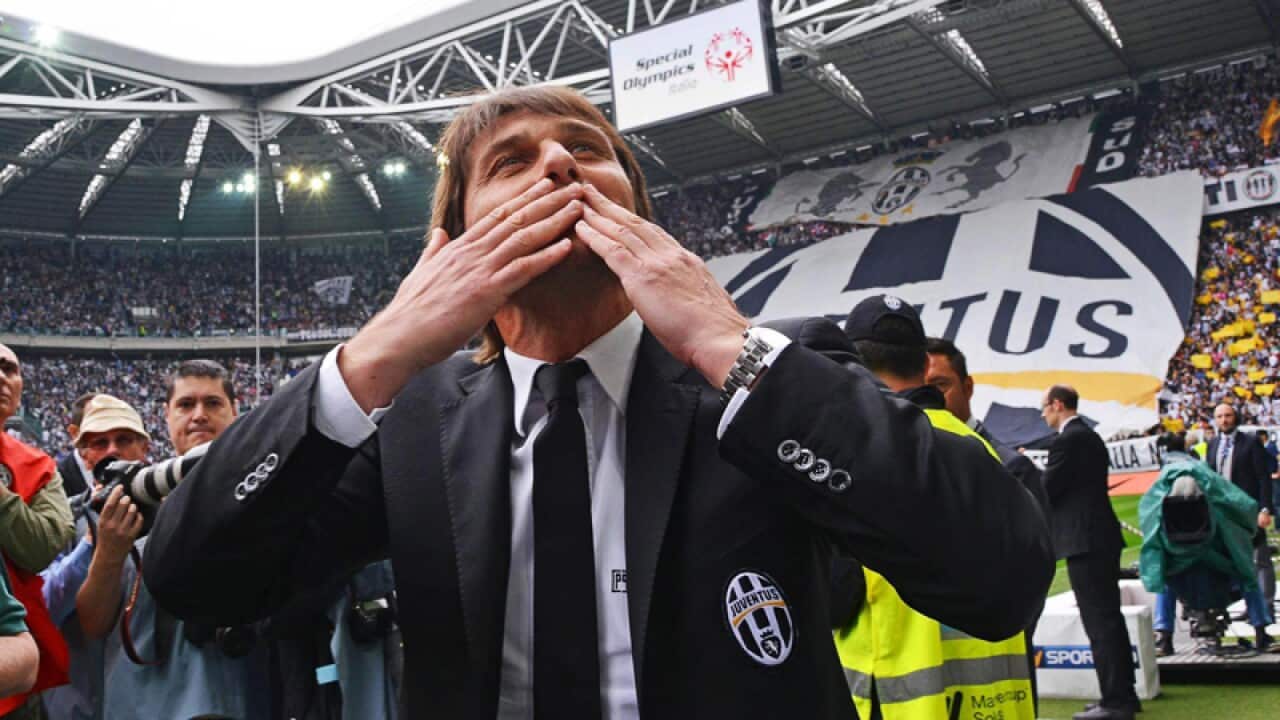 Juventus manager Antonio Conte