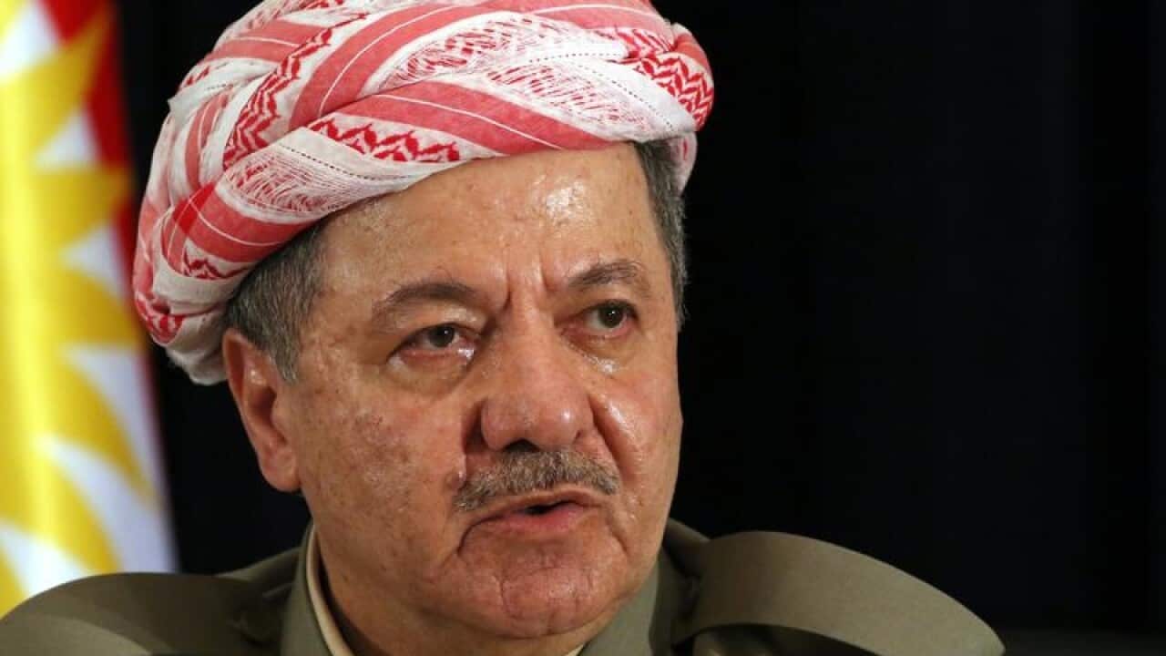The leader of Iraqi Kurdistan, Masoud Barzani, has resigned.