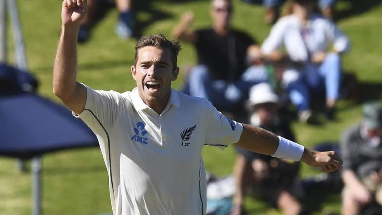 New Zealand bowler Tim Southee