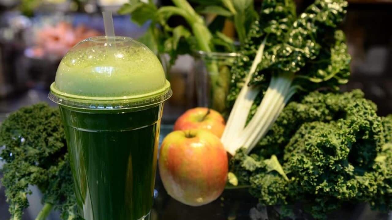 Stock images of fresh fruit and vegetable juice