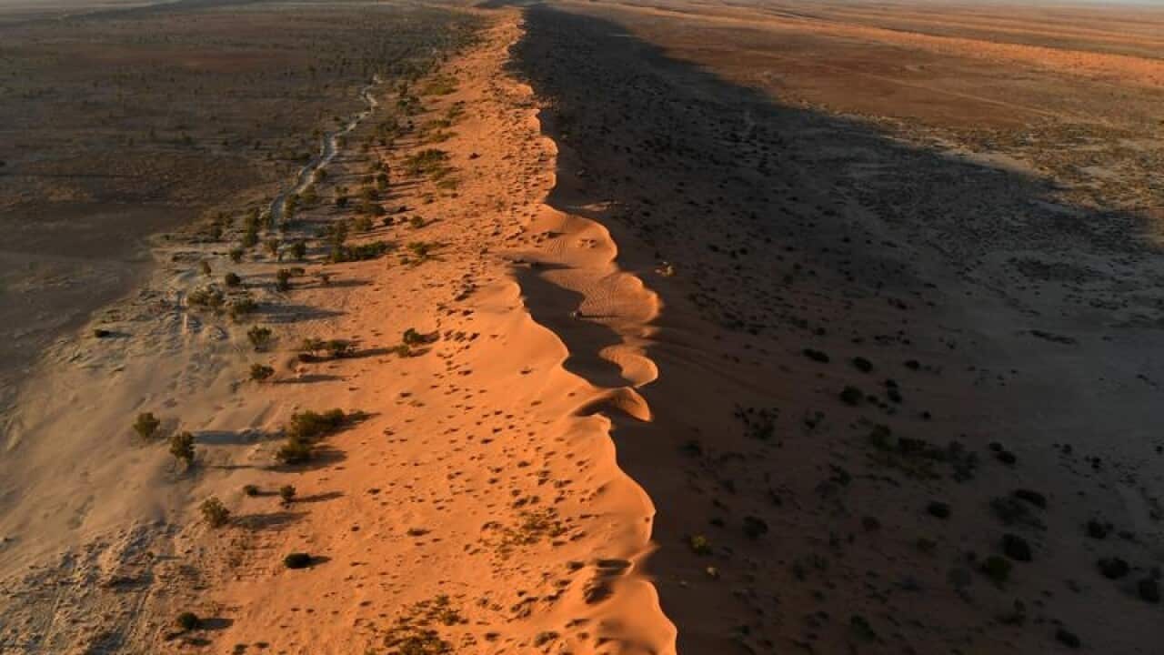 the Simpson desert near Birdsville