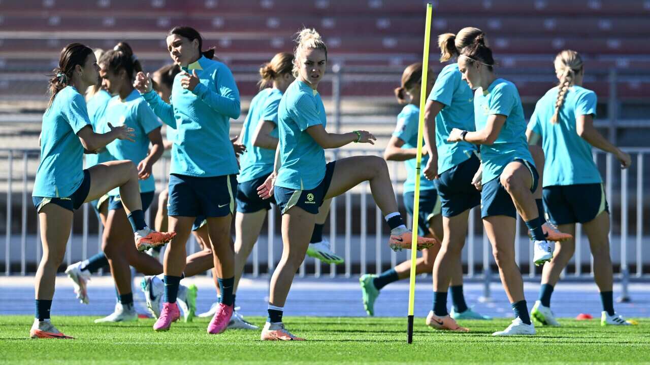 WWC23 AUSTRALIA TRAINING