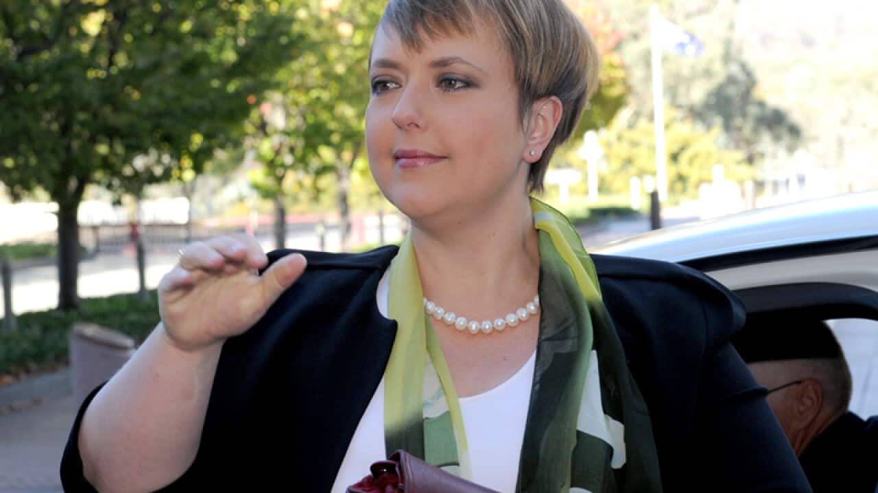 Lara Giddings in Canberra last year