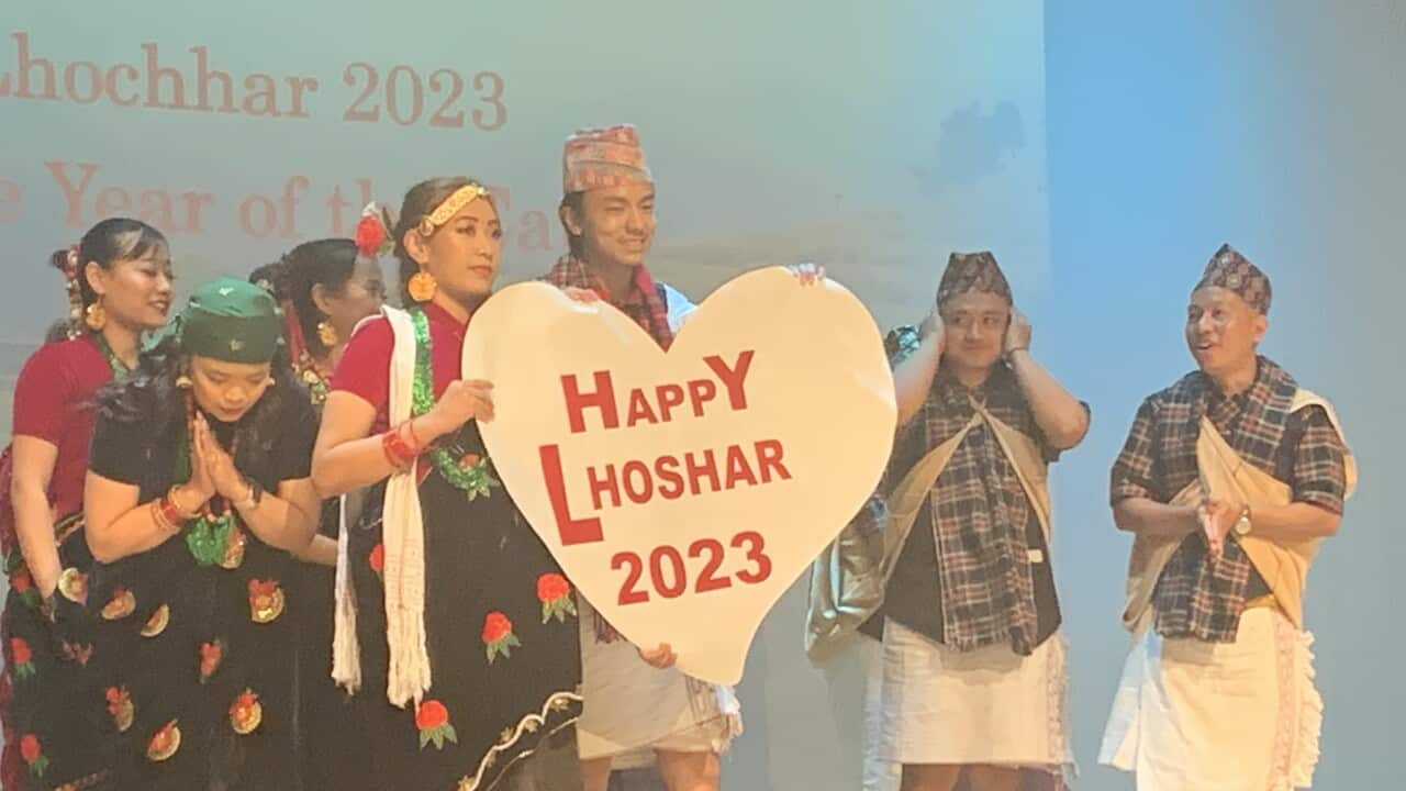 Lhosar performance