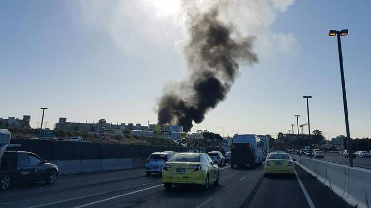 Plane crashed in DFO Essendon, Melbourne