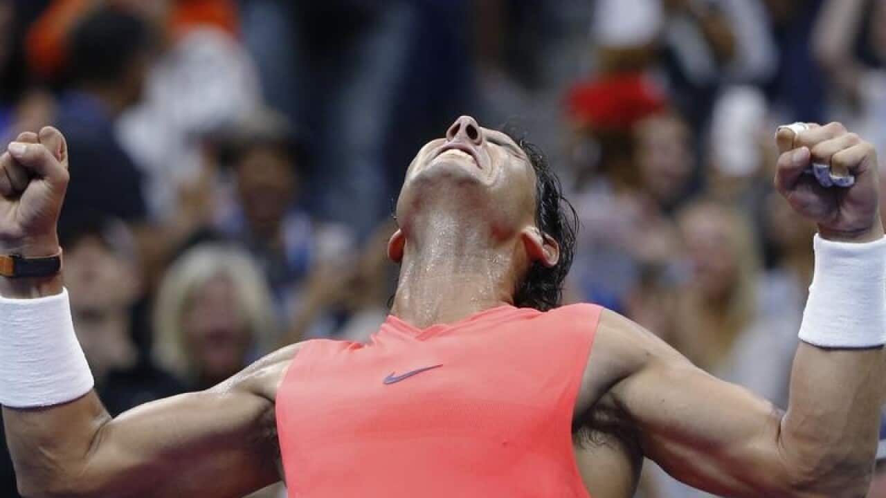 Rafael Nadal of Spain