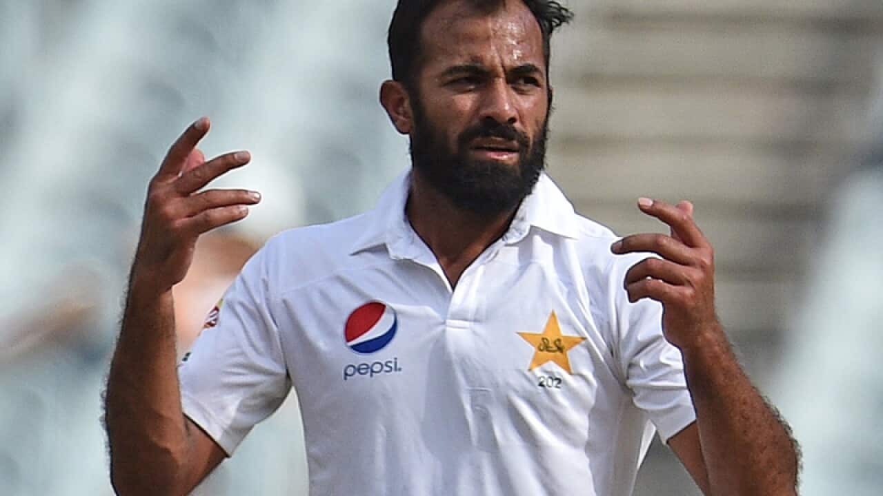 Pakistan fast bowler Wahab Riaz