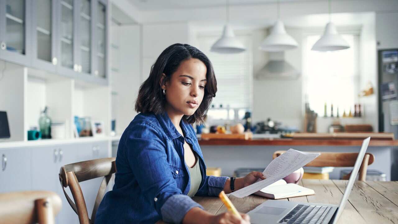 Getting her home business up and running