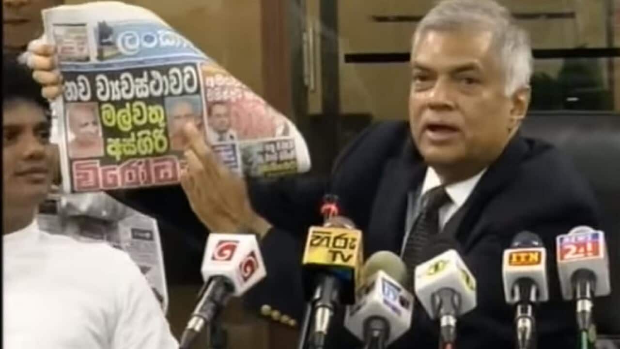 Sri Lanka PM Ranil wickramasinghe