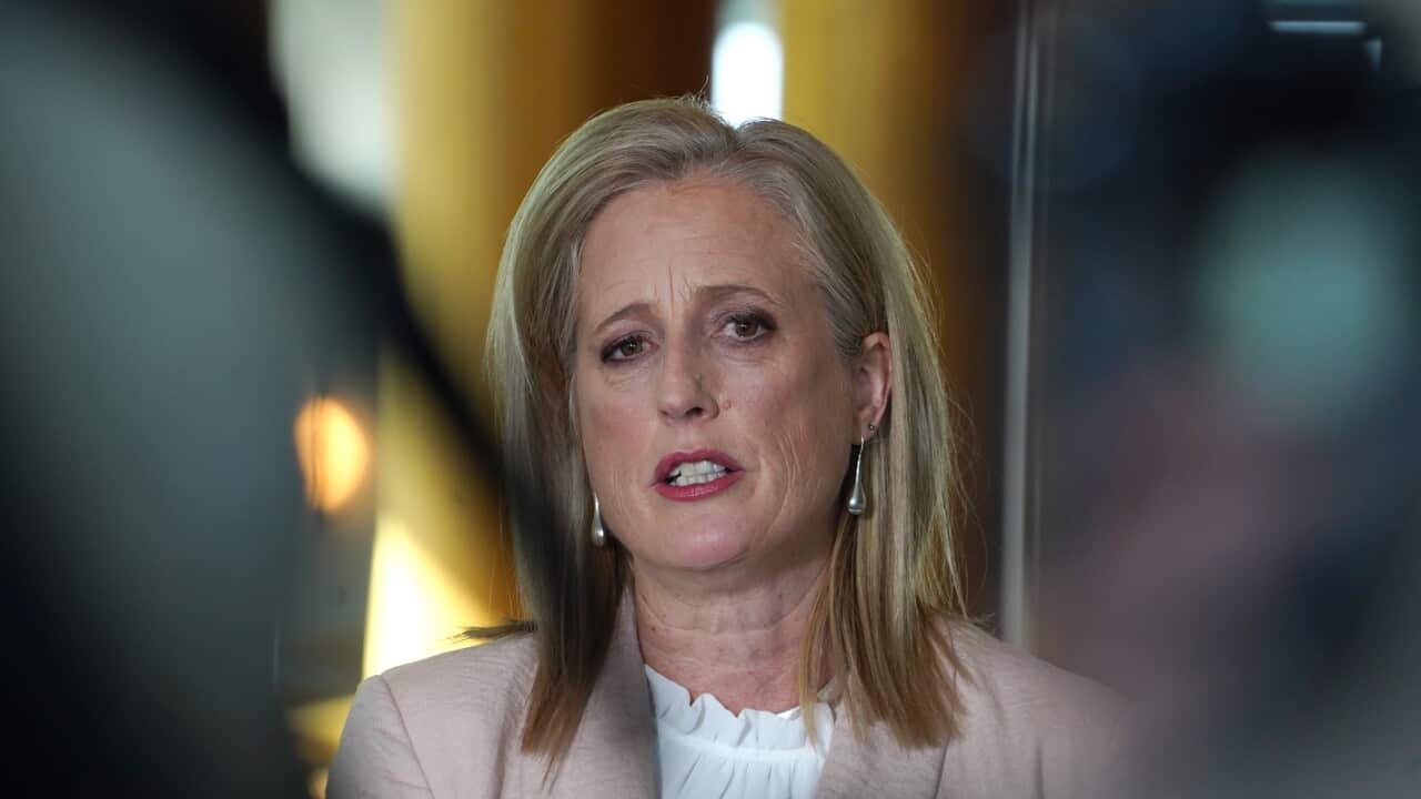 ELECTION25 KATY GALLAGHER PRESSER