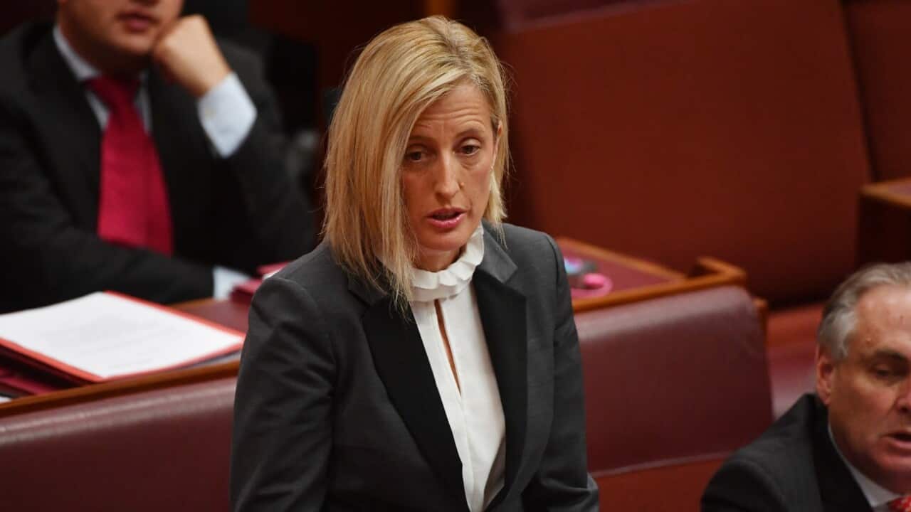 File image: Labor Senator Katy Gallagher