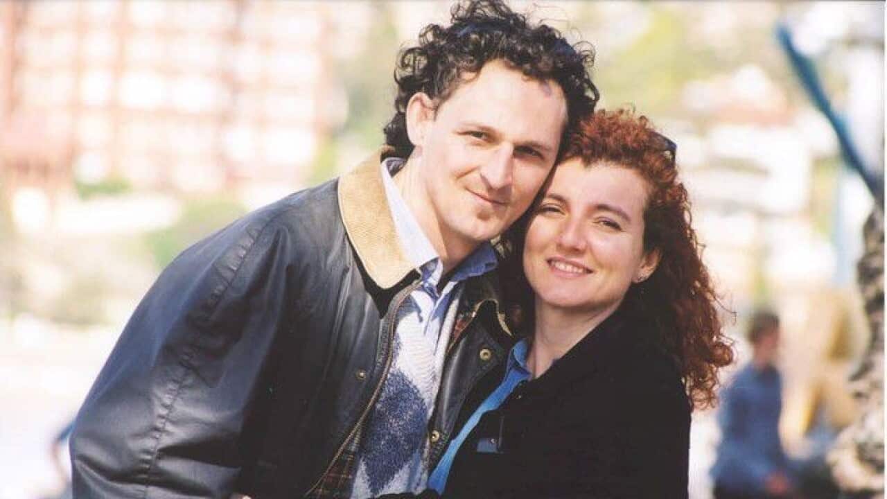 Michela e Roberto in Italy before leaving to Australia.