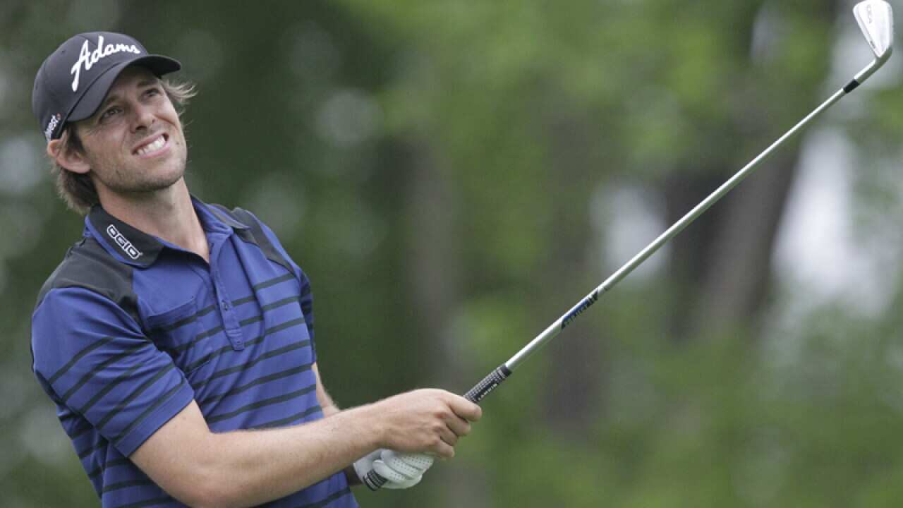 Aaron Baddeley, of Australia