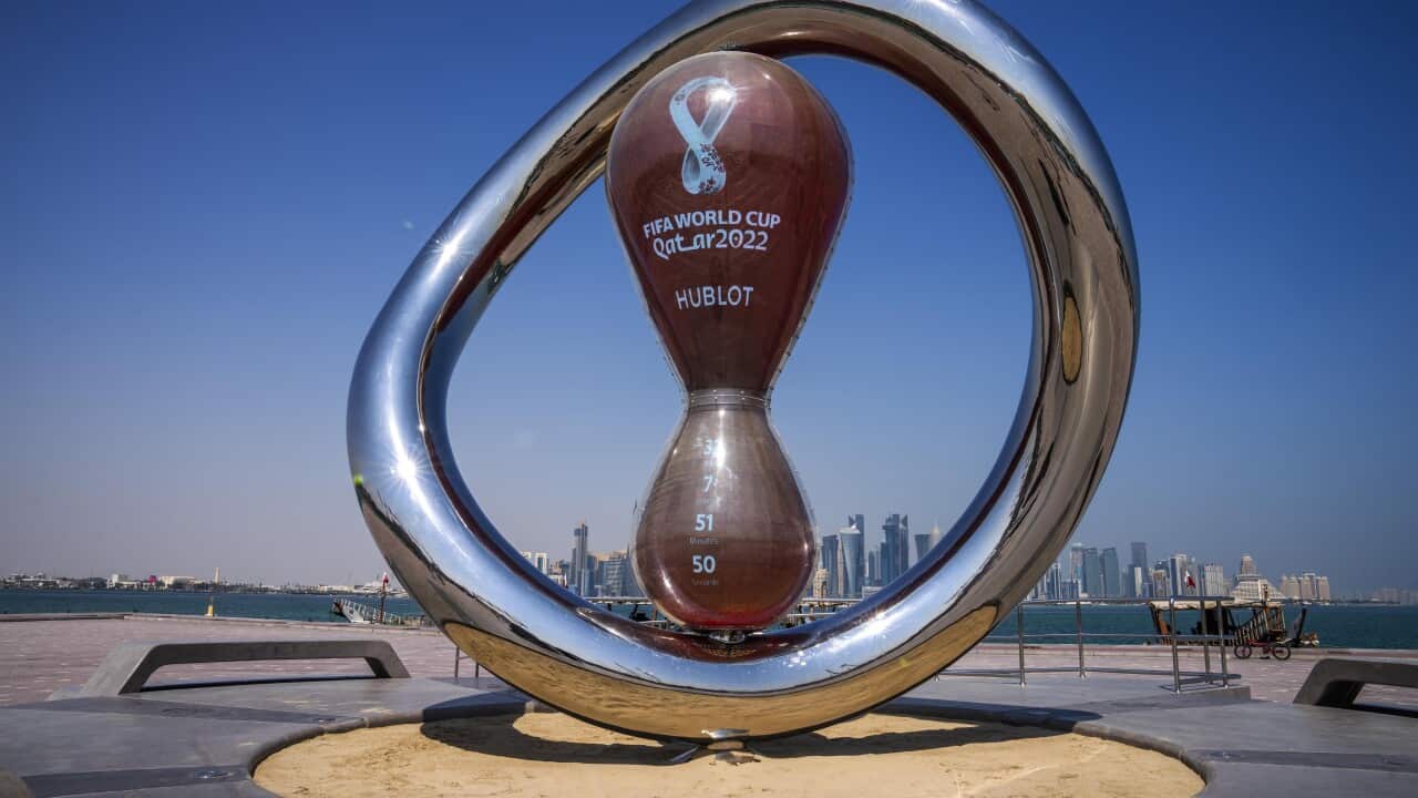 Statue of World Cup.