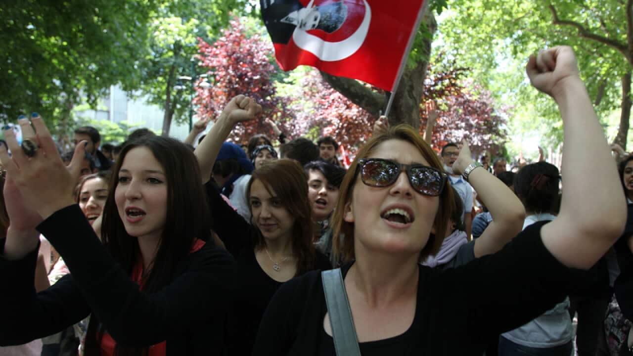 Turkey faces fourth day of protests