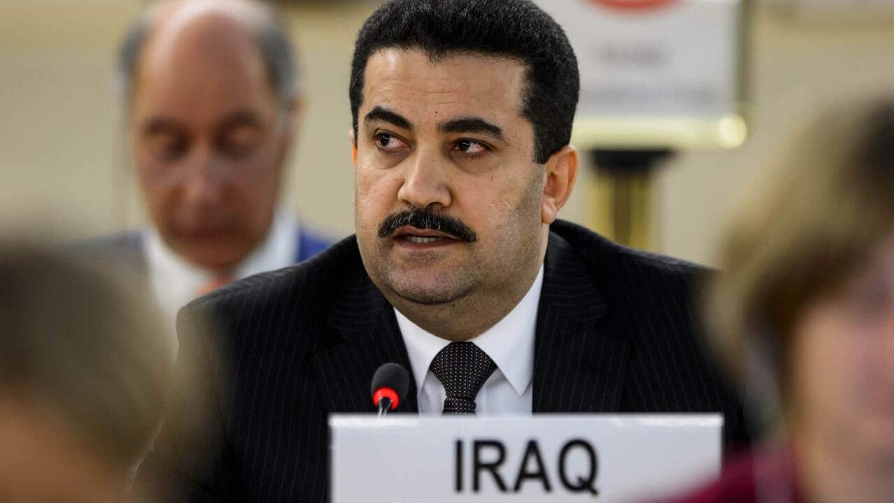 Iraq's Human Rights Minister at the UN session AAP.jpg