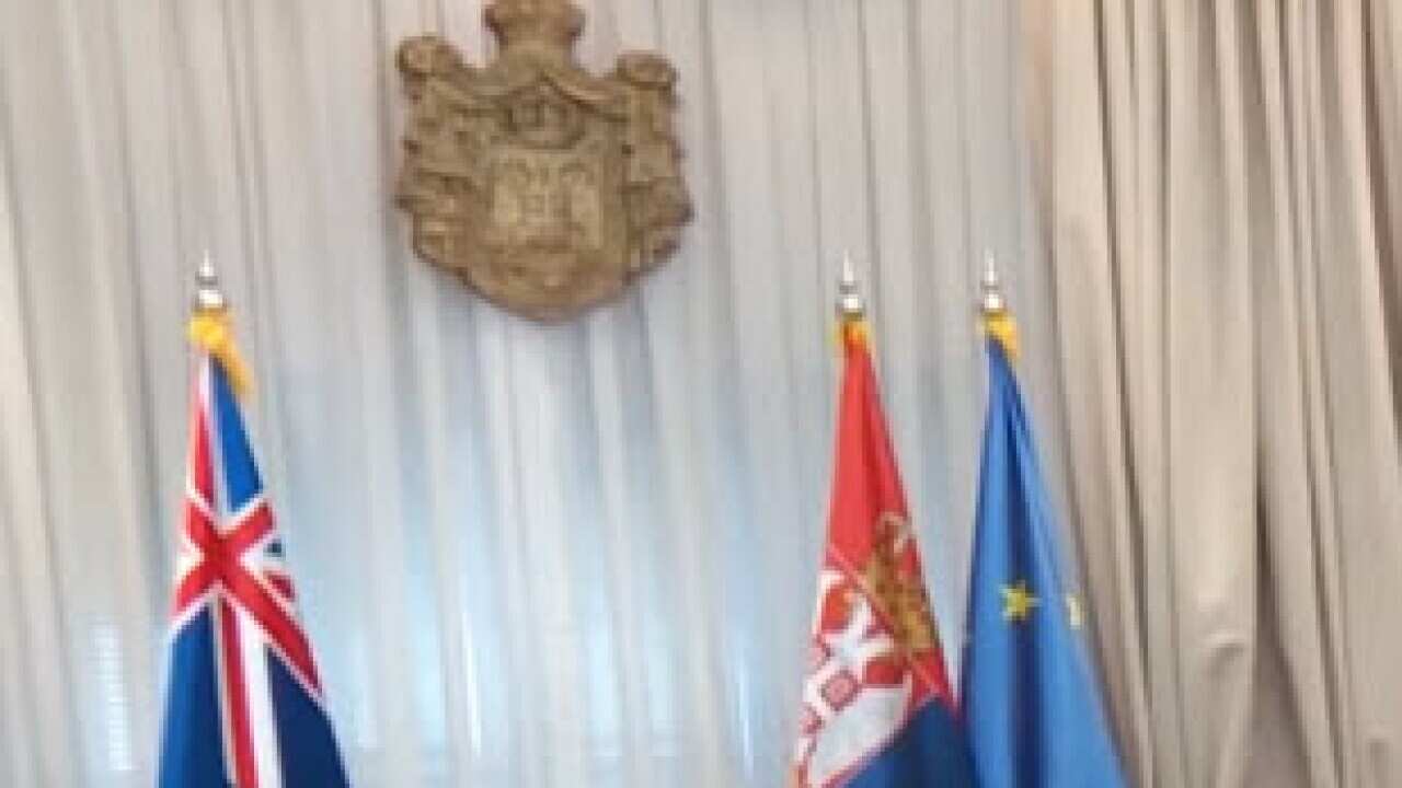HE Ruth Stewart visiting Serbian Vice President Zorana Mihajlovic