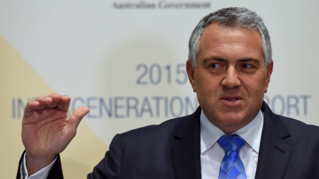 Federal Treasurer Joe Hockey.