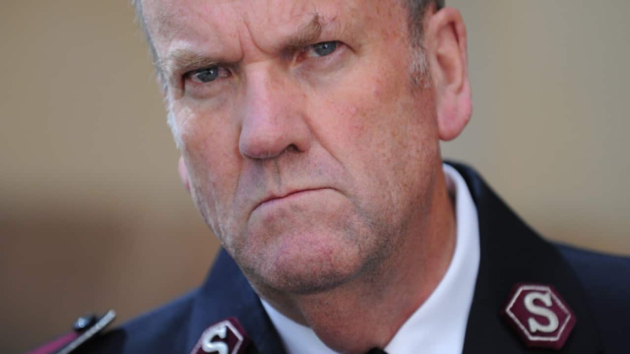Salvation Army Commissioner James Condon
