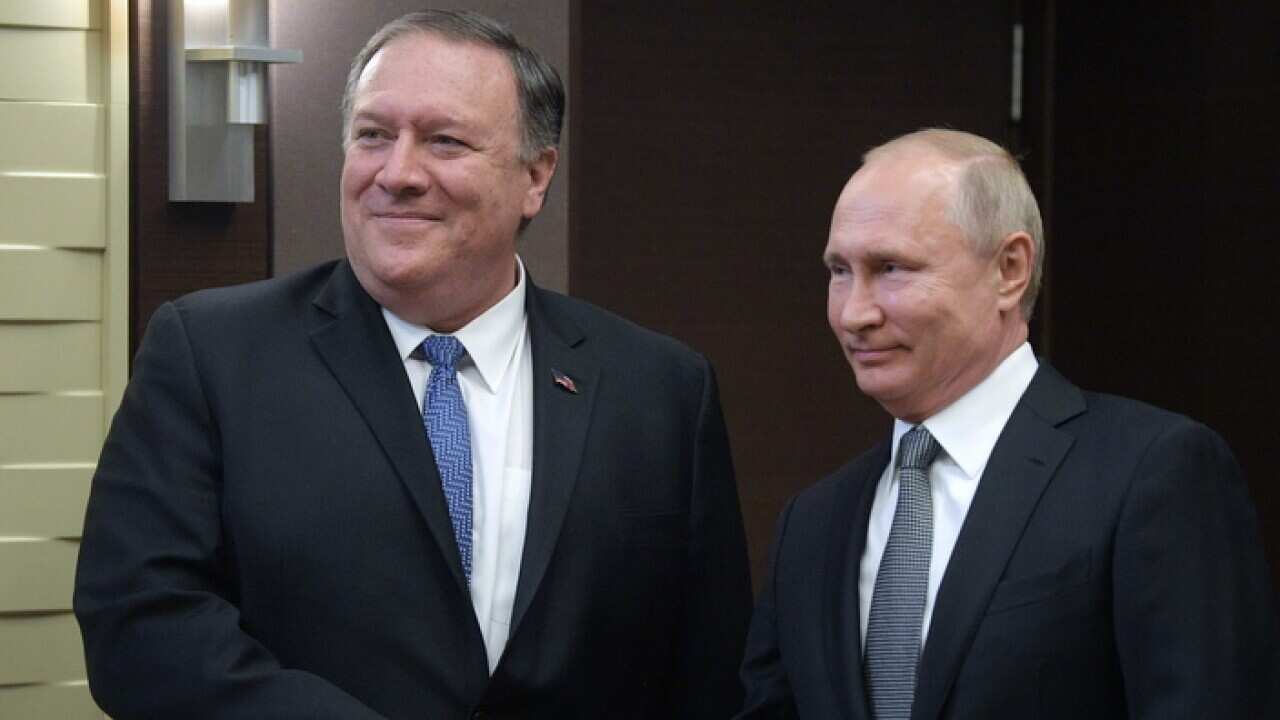 AAP Image/ EPA/ALEXEI DRUZHININ / SPUTNIK / KREMLIN POOL