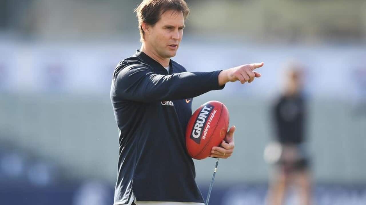 AFL BLUES TRAINING TEAGUE