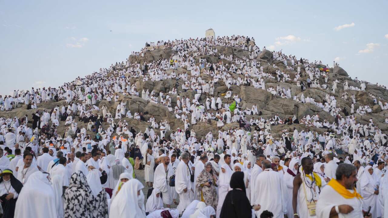 APTOPIX Saudi Arabia Hajj