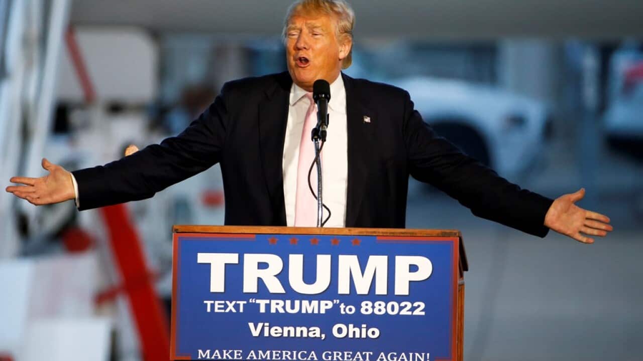 Republican presidential candidate, Donald Trump