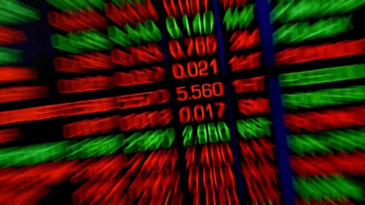ASX board.