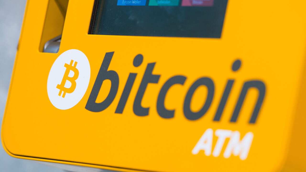A bitcoin ATM