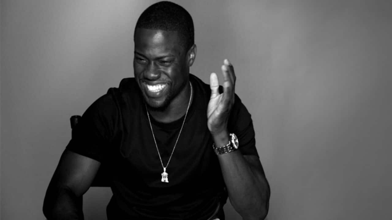 Kevin Hart in documentary Dying Laughing