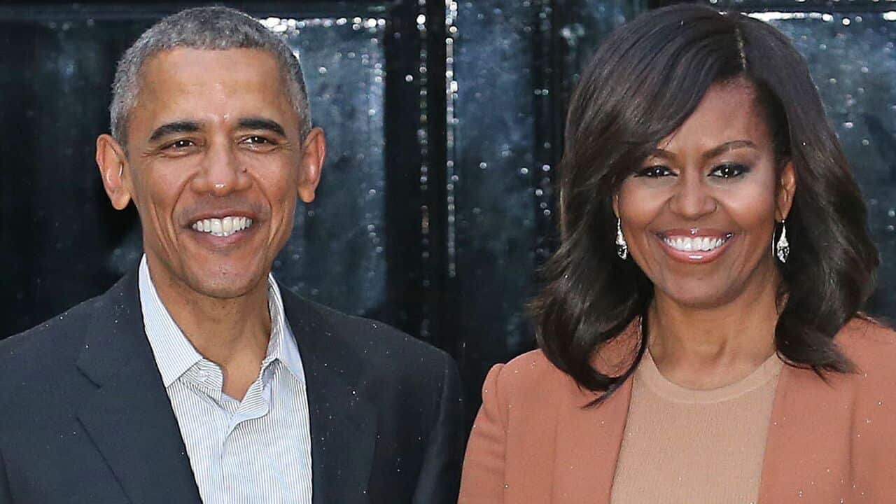 Barack and Michelle Obama have been voted the most admired people in America.