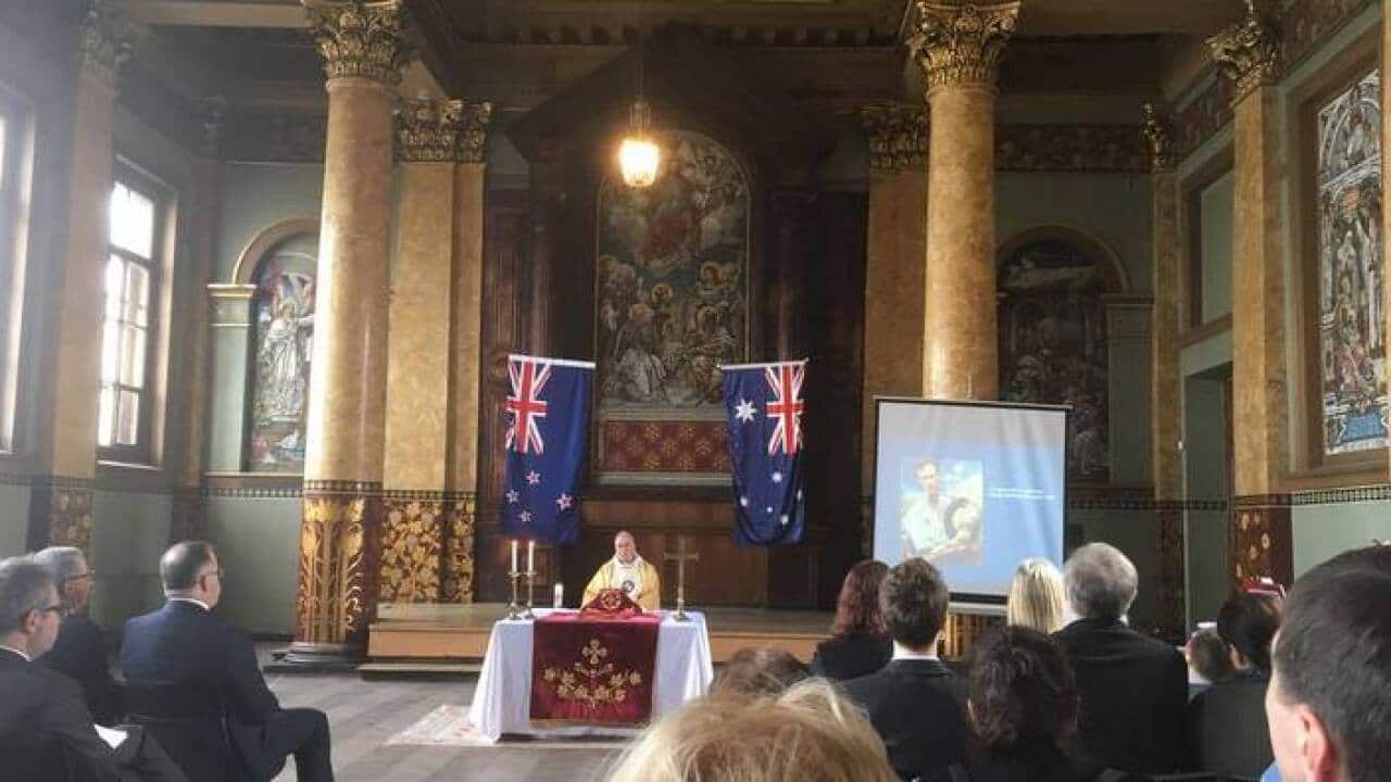 ANZAC day commemoration at English Church in St. Petersburg