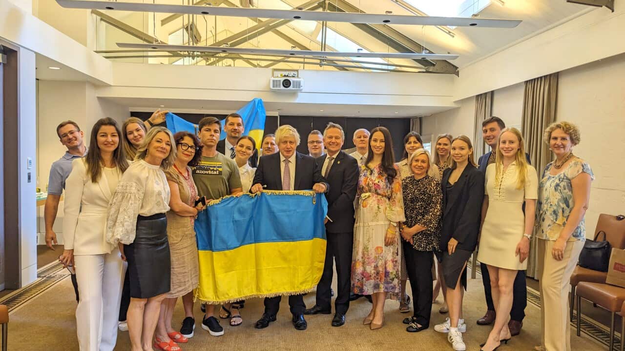 Members of Sydney Ukrainian community were deeply honoured to meet with former British Prime Minister Boris Johnson. .jpg