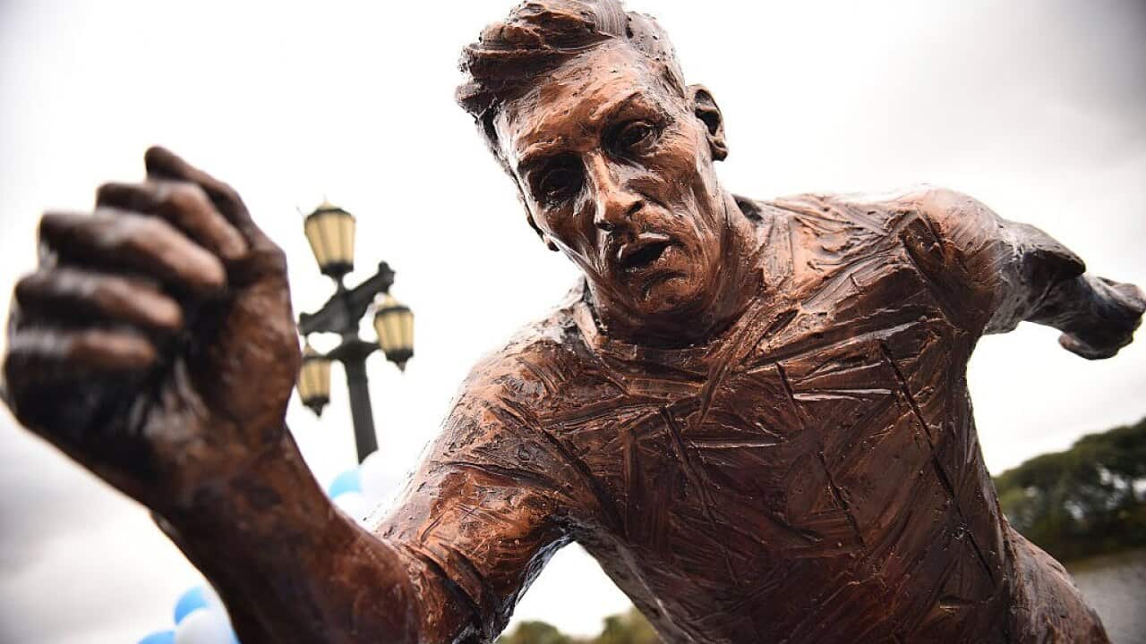 Lionel Messi Statue Unveiled in Buenos Aires