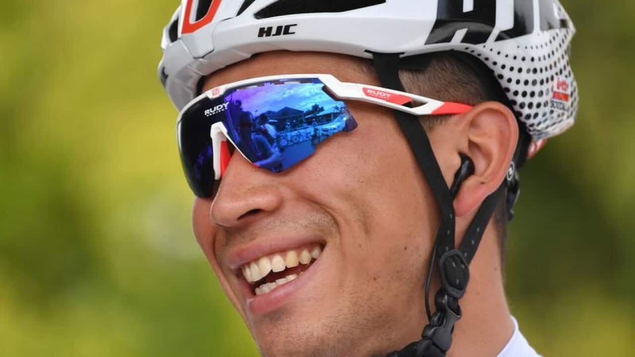 Australian cyclist Caleb Ewan.