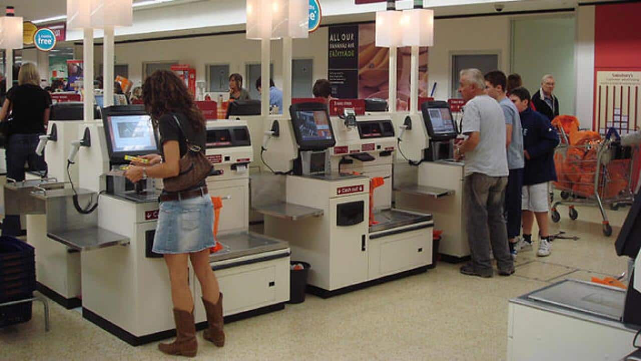 self-service checkout thieves